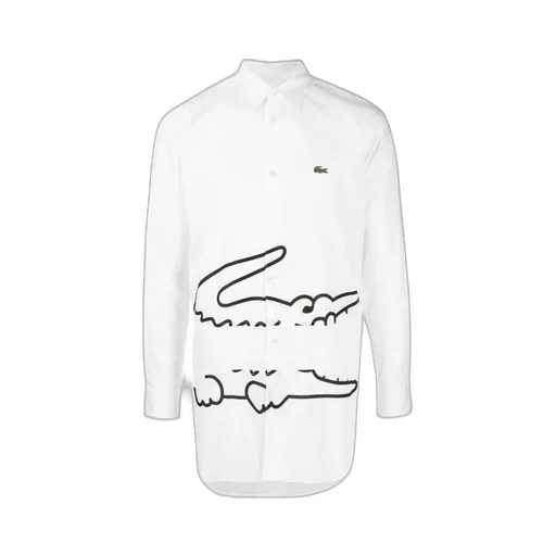 Joint Style Lapel Long-Sleeved Shirt