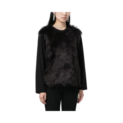 T-Shirt With Round Neck And Long Sleeves