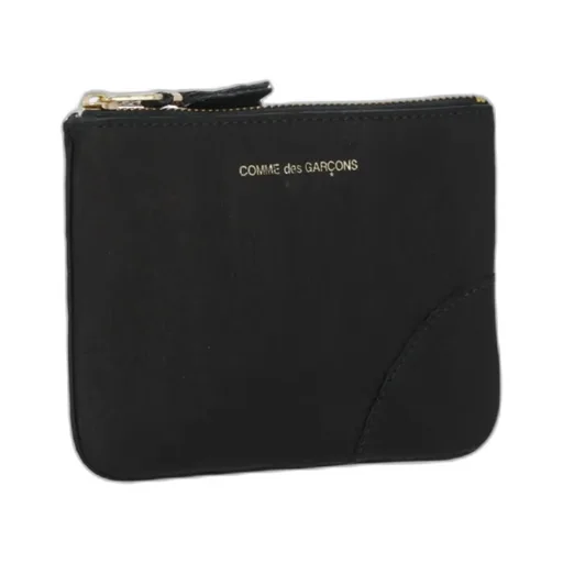 Logo Printed Zip-Up Wallet