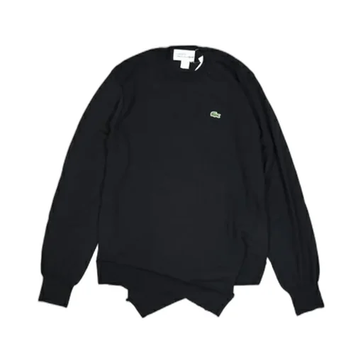 Long-Sleeved Irregular Sweater