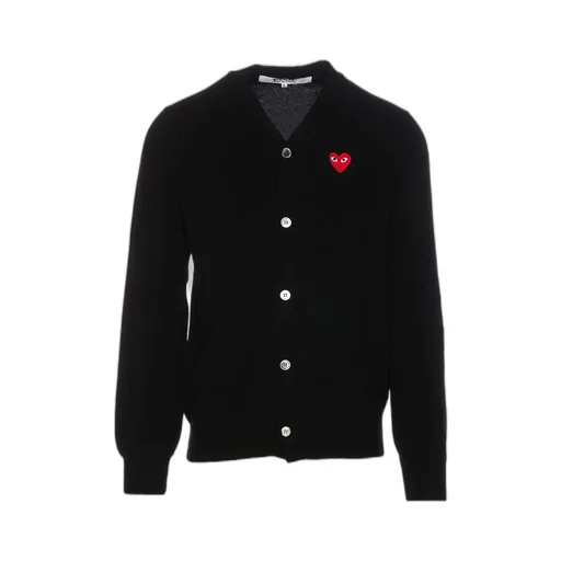 V-Neck Long-Sleeved Cardigan
