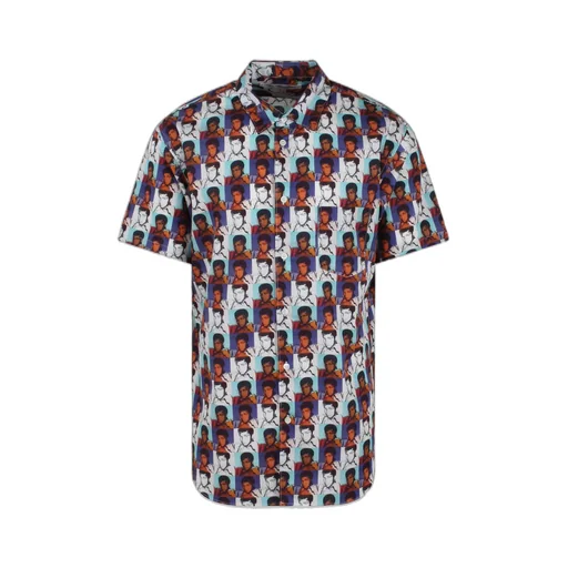 Graphic Printed Buttoned Shirt