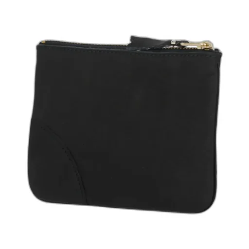 Logo Printed Zip-Up Wallet