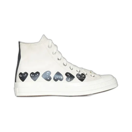 Printed High-Top Sneakers