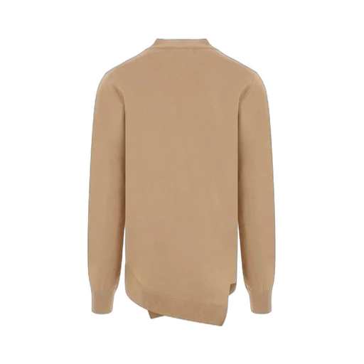 Asymmetric Wool Cardigan