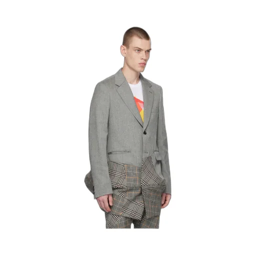 Crinoline Long-Sleeved Suit Jacket