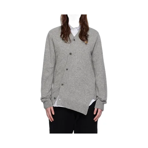 Asymmetrical Knitted Cardigan