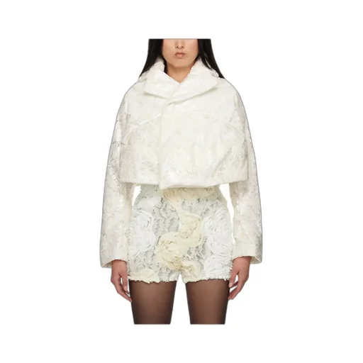 Lapel Lace Casual Jacket