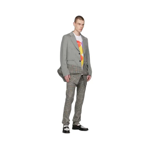 Crinoline Long-Sleeved Suit Jacket