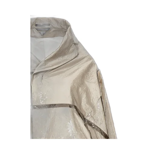 Oversize Hooded Trench Coat