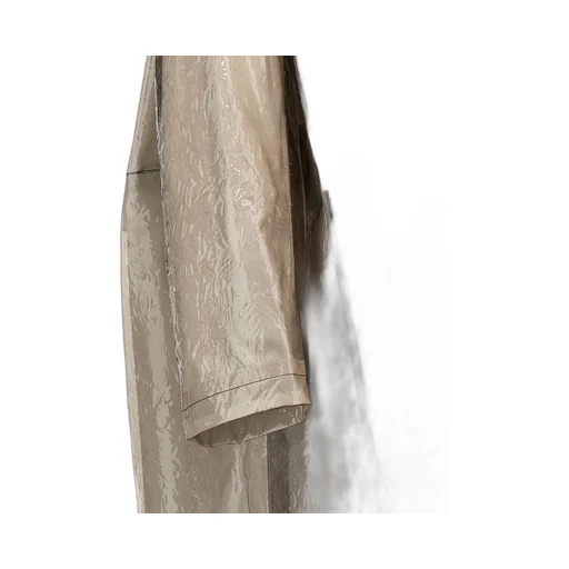 Oversize Hooded Trench Coat