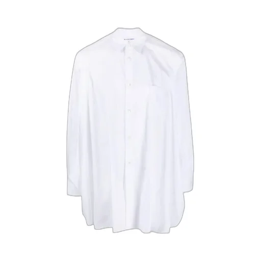 Side-Slits Cotton Shirt