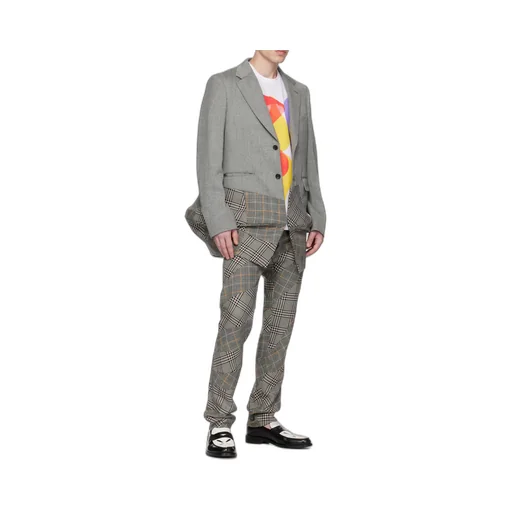 Crinoline Long-Sleeved Suit Jacket