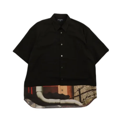 Lapel Short-Sleeved Shirt