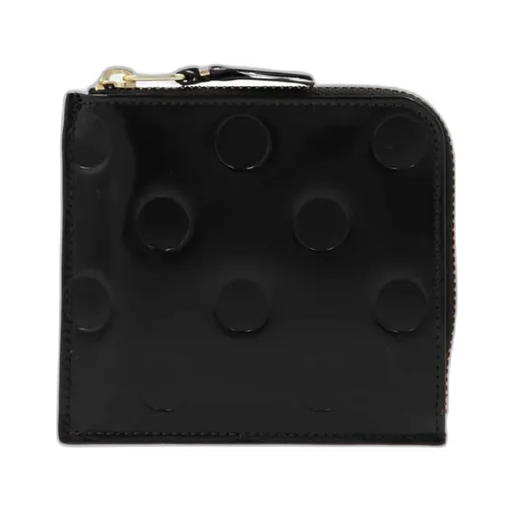 Polka-Dot Embossed Wallet