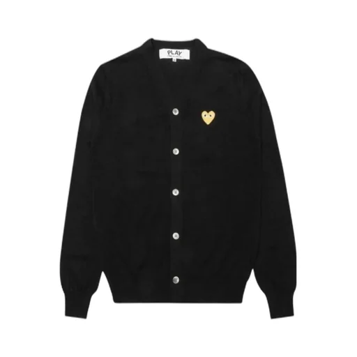 Play Heart Embroidered Cardigan