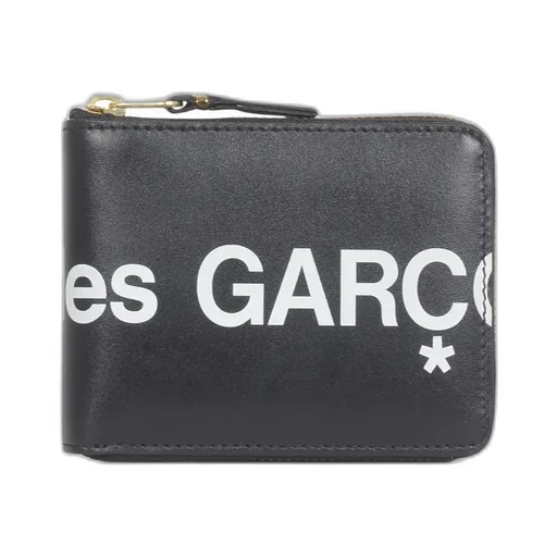 Logo Printed Zip-Around Wallet
