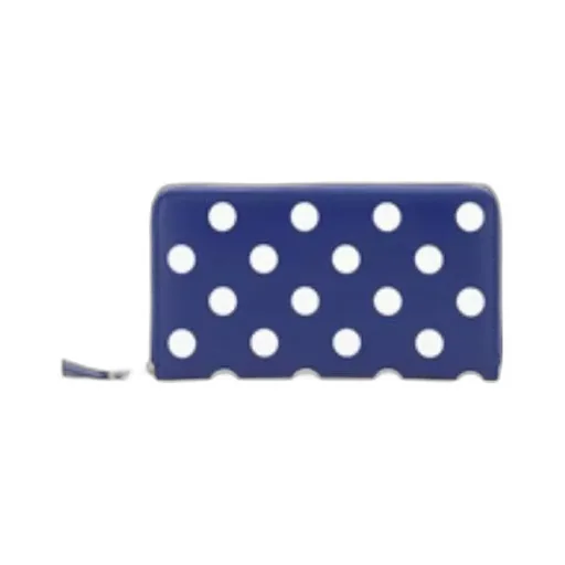 Polka Dot Zipped Wallet