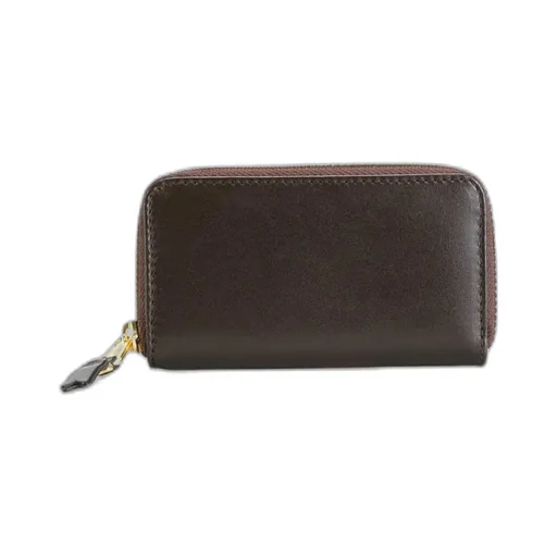 Calf-Leather Zip Wallet