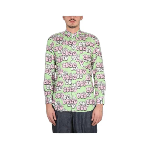 Printed Long-Sleeved Shirt