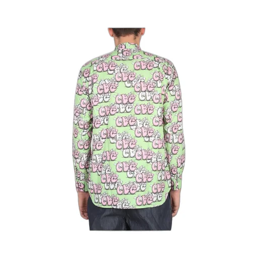Printed Long-Sleeved Shirt