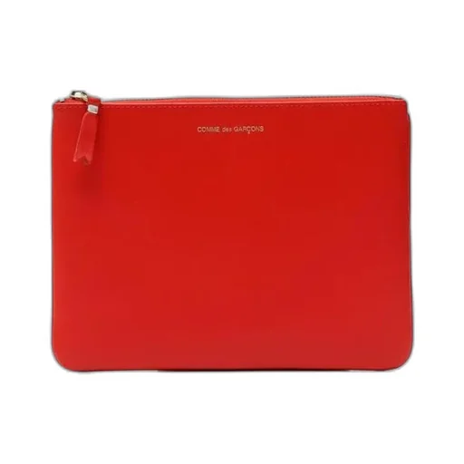 Logo Detailed Zip-Up Pouch