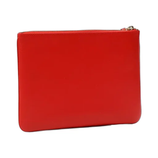 Logo Detailed Zip-Up Pouch