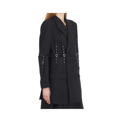 Jacket With Shoulder Splits