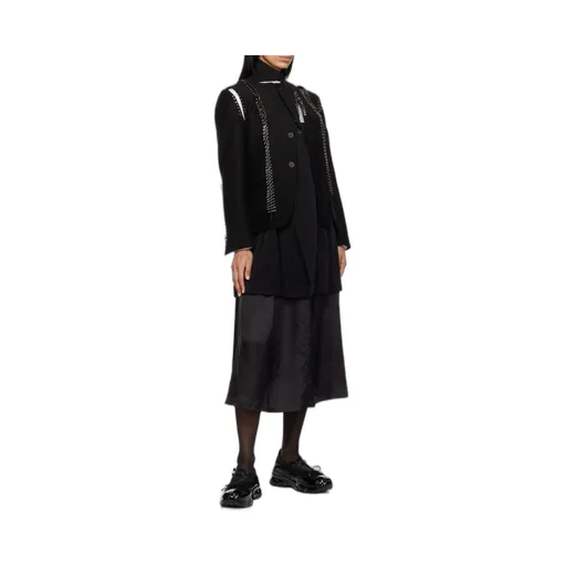 Long-Sleeved Suit Jacket
