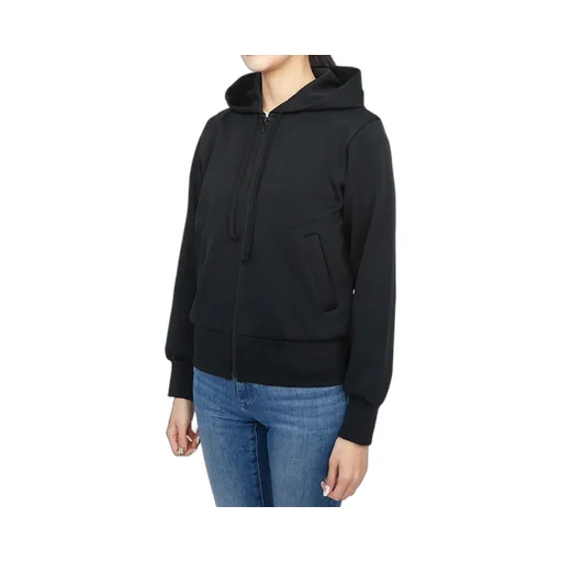 Logo-Appliqué Zip-Up Hoodie