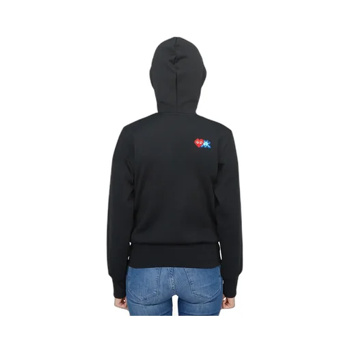 Logo-Appliqué Zip-Up Hoodie