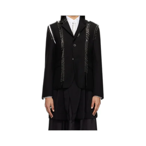 Long-Sleeved Suit Jacket