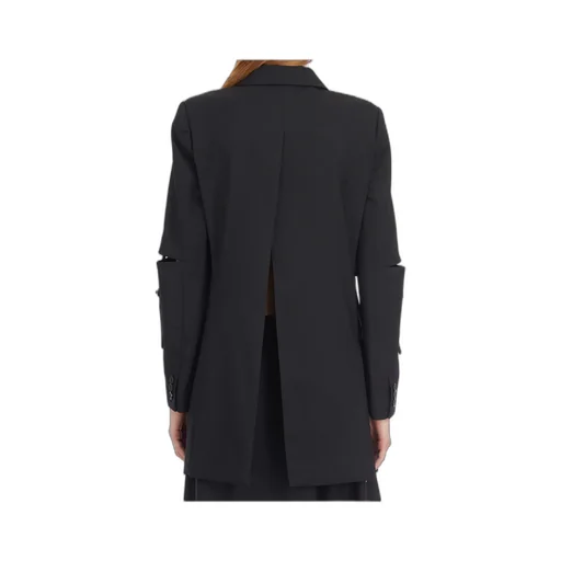Jacket With Shoulder Splits