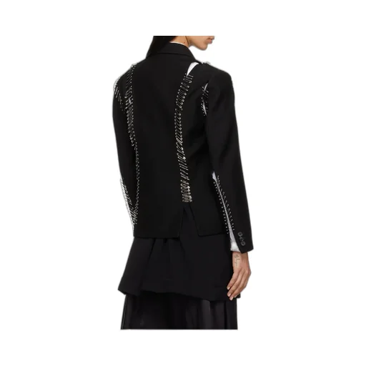 Long-Sleeved Suit Jacket