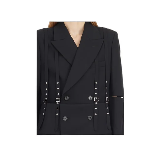 Jacket With Shoulder Splits