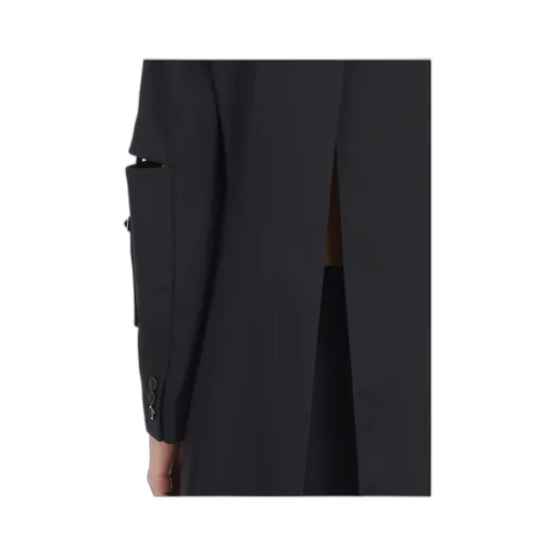 Jacket With Shoulder Splits