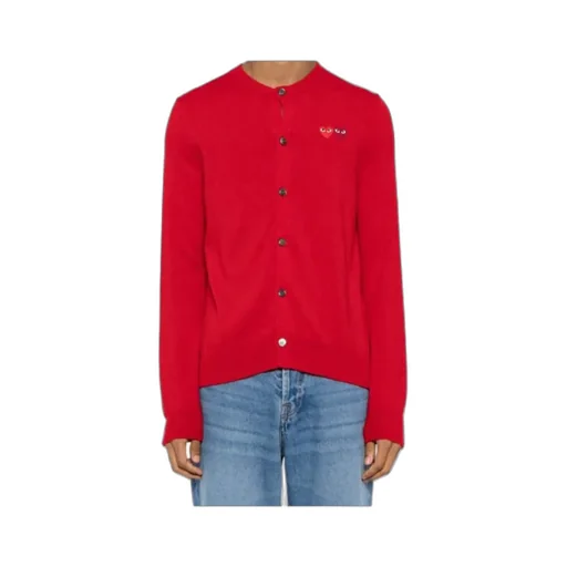 Crewneck Knitted Cardigan