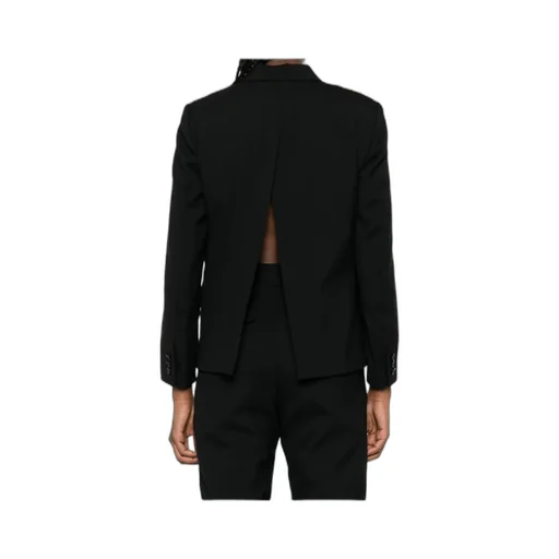 Buckled Regular Fit Blazer