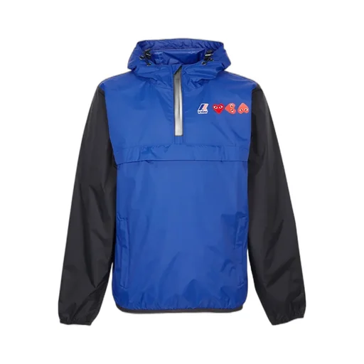 X K-Way Colour-Block Hooded Anorak
