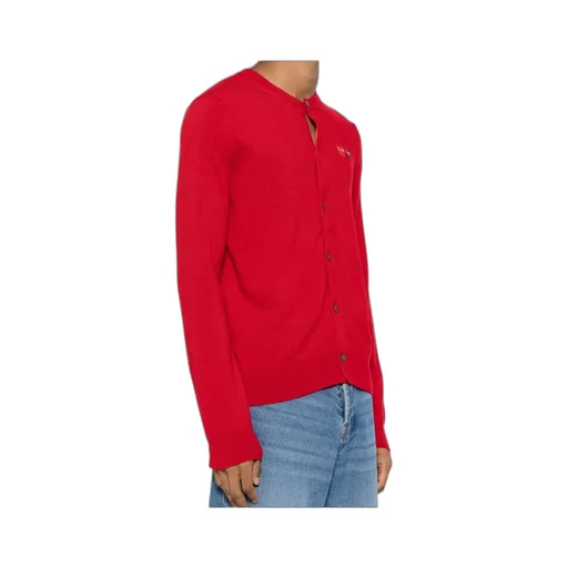 Crewneck Knitted Cardigan