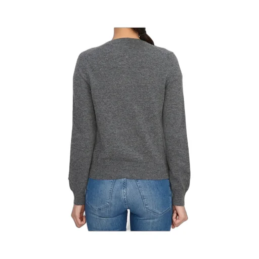 Logo-Patch Long-Sleeve Cardigan