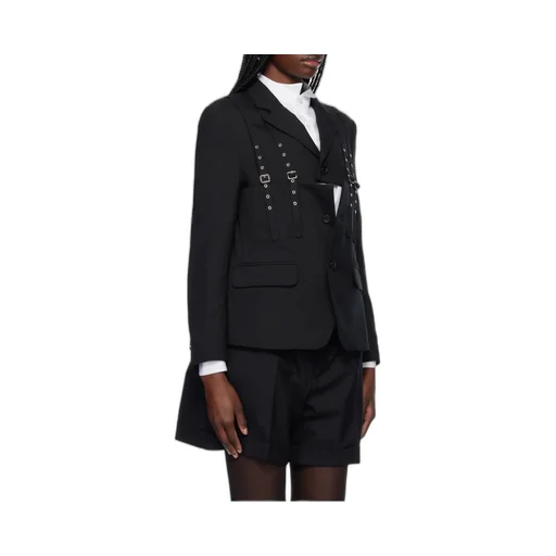Buckled Regular Fit Blazer