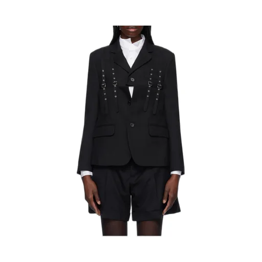 Buckled Regular Fit Blazer