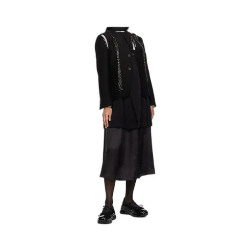 Long-Sleeved Suit Jacket