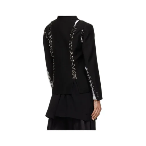 Long-Sleeved Suit Jacket