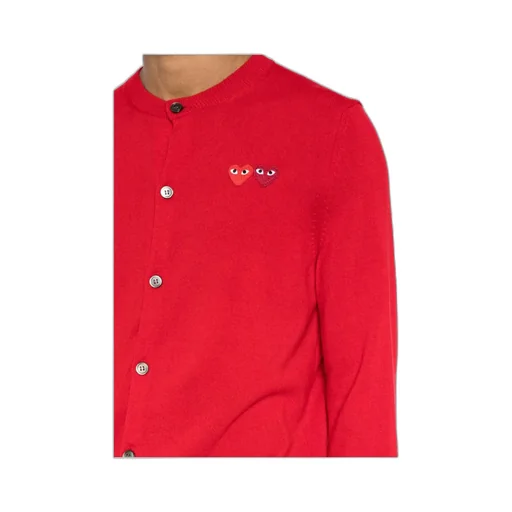 Crewneck Knitted Cardigan
