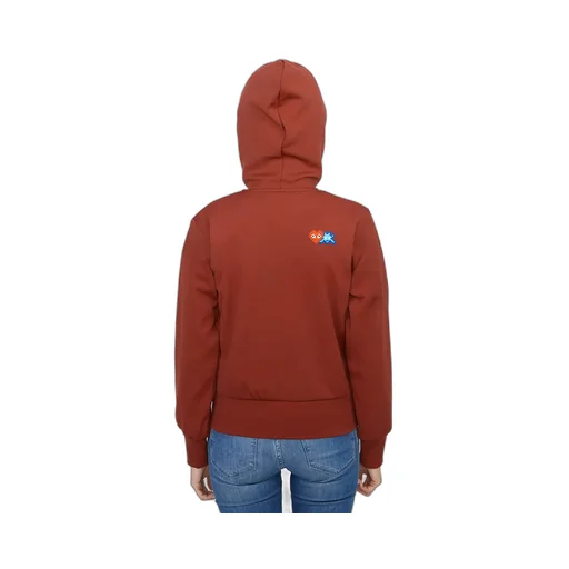 X Invader Pixelated-Heart Hoodie
