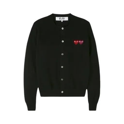 Crewneck Knitted Cardigan