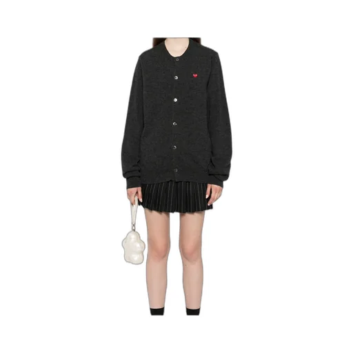 Long-Sleeved Knitted Cardigan