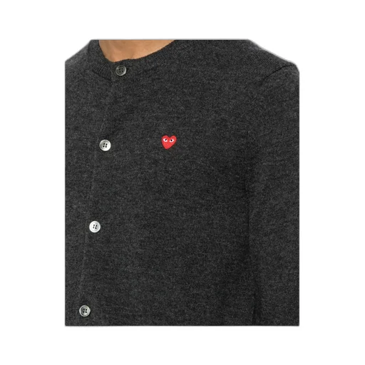 Long-Sleeved Knitted Cardigan